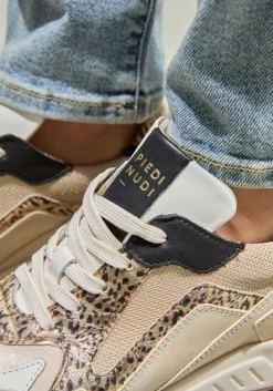 PIEDI NUDI roségouden lage sneakers selva 17.46><noscript><img width=