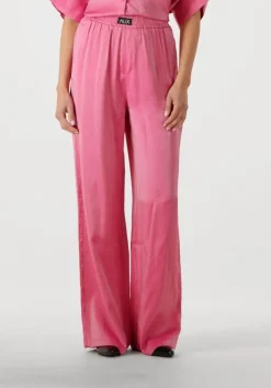 ALIX THE LABEL pantalon ladies woven shine wide leg pants>DAMES Co-Ord Sets|Broeken