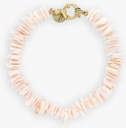 roze bonnie studios armbanden pink shell bracelet