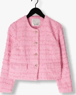 roze co'couture blazer calacc check boucle jacket