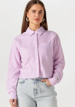COLOURFUL REBEL blouses aliya stripe boxy blouse>DAMES Blouses