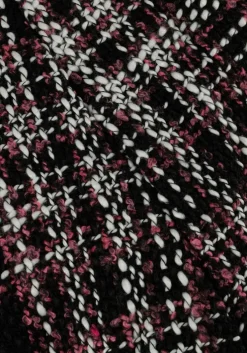 roze colourful rebel broeken kendall boucle check short