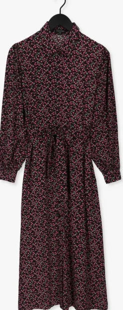 COLOURFUL REBEL midi jurk kera small flower maxi shirt dress><noscript><img width=