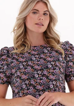 COLOURFUL REBEL mini jurk lies ditzy flower puff sleeve mini dress><noscript><img width=