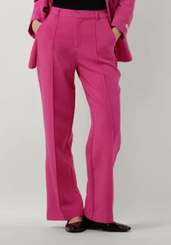 COLOURFUL REBEL pantalon rus uni straight pants>DAMES Broeken