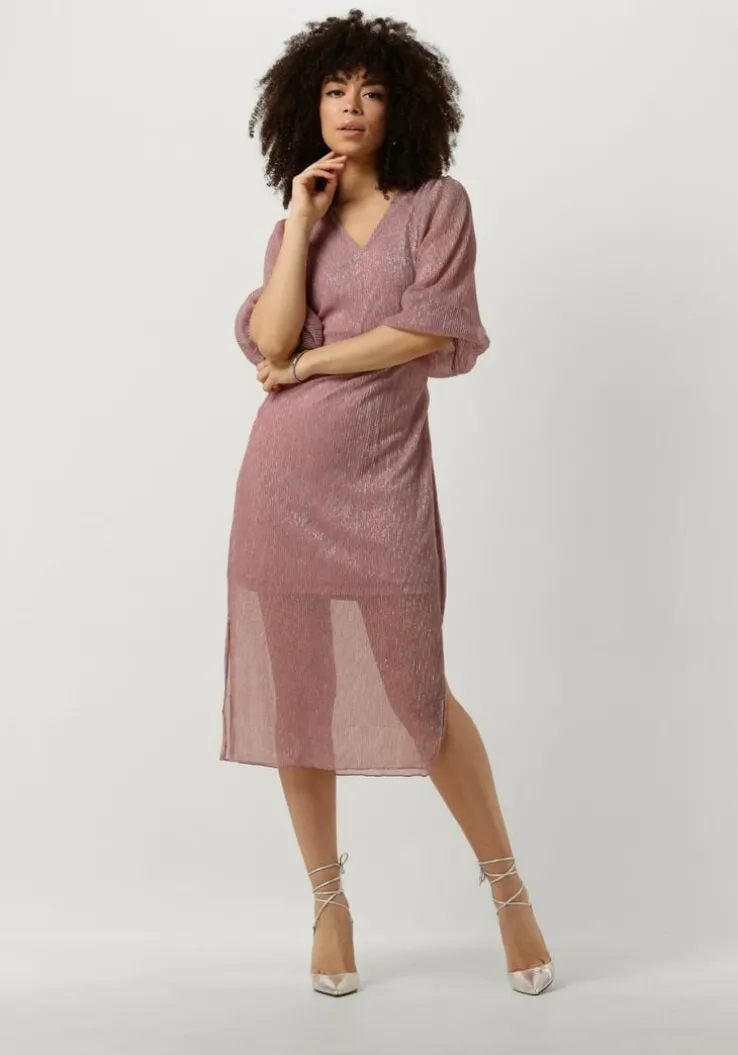 roze freebird midi jurk gala