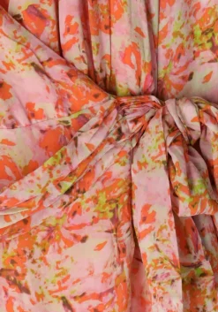 roze freebird mini jurk blossom mini