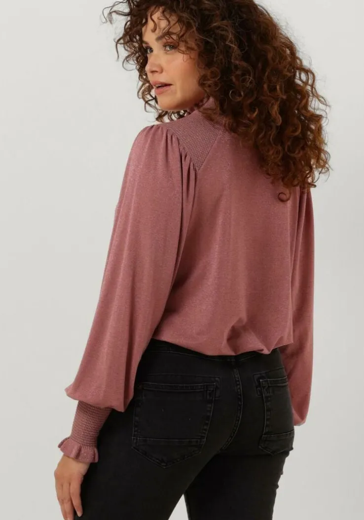 roze mos mosh t-shirt mmkaliva ls blouse