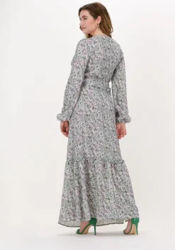 NA-KD maxi jurk balloon sleeve maxi frill dress><noscript><img width=