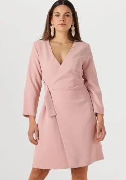 roze omoda atelier mini jurk om-bella x bo