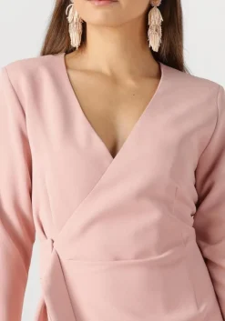 roze omoda atelier mini jurk om-bella x bo