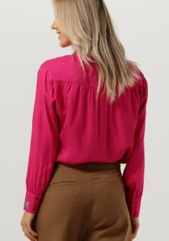 POM AMSTERDAM blouses milly fiery pink><noscript><img width=