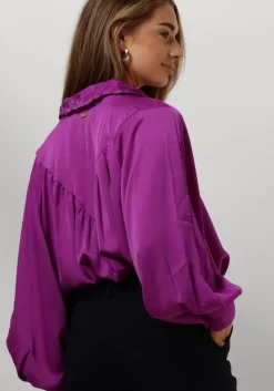 POM AMSTERDAM blouses feathers cactus pink><noscript><img width=