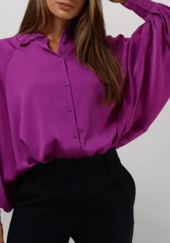 POM AMSTERDAM blouses feathers cactus pink><noscript><img width=