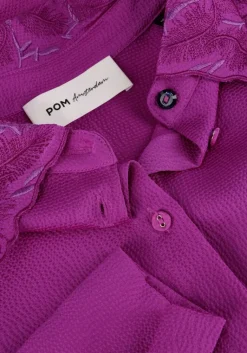 POM AMSTERDAM blouses feathers cactus pink><noscript><img width=