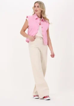 POM AMSTERDAM gilet denim><noscript><img width=