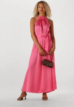 POM AMSTERDAM maxi jurk rasberry dress><noscript><img width=