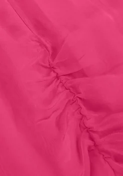 roze scotch & soda blouses ruched waist blouse with extended shoulder