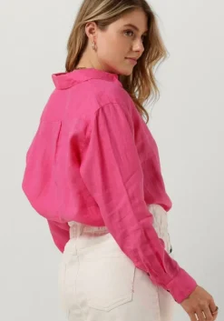 roze scotch & soda blouses oversized linen shirt