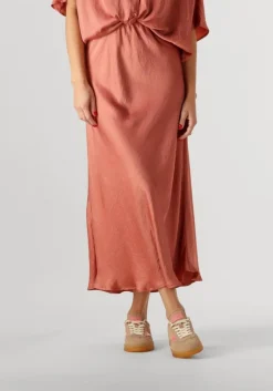 SUMMUM midirok skirt heavy silky touch>DAMES Rokken