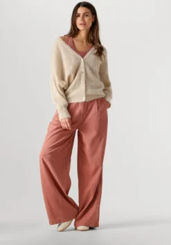 SUMMUM pantalon wide leg pant sway tencel>DAMES Broeken