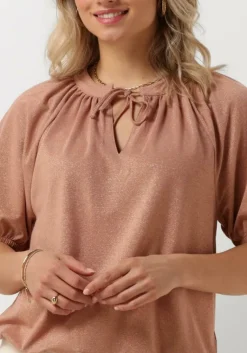 SUMMUM top top short sleeve fluid lurex jersey><noscript><img width=