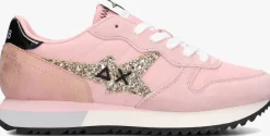 SUN68 lage sneakers stargirl glitter logo>DAMES Sneakers