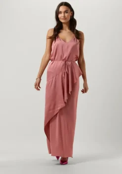 roze twinset milano maxi jurk 9812737-cpc