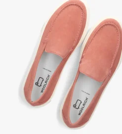 roze woolrich loafers slip on loafer