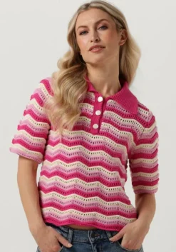 roze y.a.s. top yasfuro ss knit top