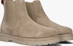 taupe birkenstock chelsea boots highwood slip on mid w