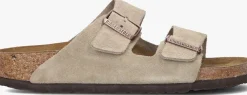 taupe birkenstock slippers arizona dames