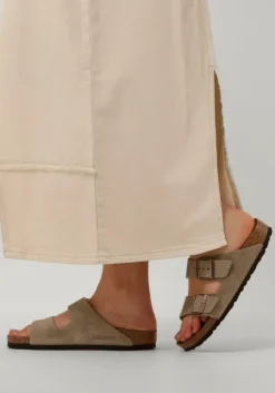 taupe birkenstock slippers arizona dames