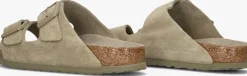 taupe birkenstock slippers arizona dames