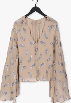 taupe bruuns bazaar blouses diantha willa blouse