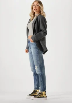 taupe calvin klein top warm texture rib mockneck top