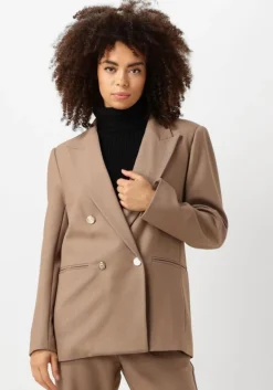 taupe co'couture blazer aniston uniform blazer