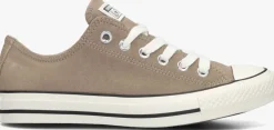 taupe converse lage sneakers chuck taylor all star ox vintage