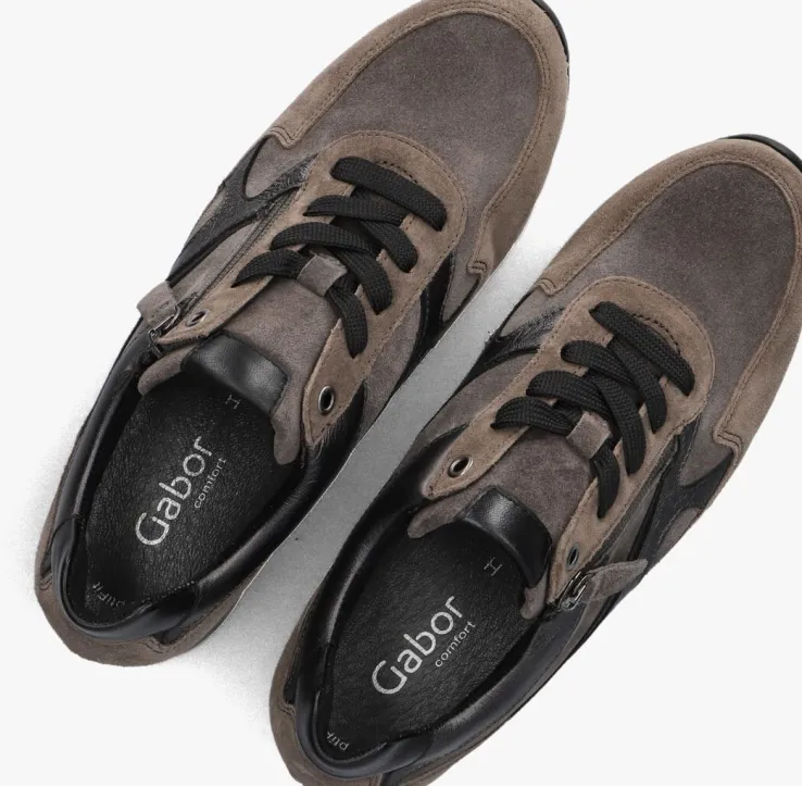 taupe gabor lage sneakers 437