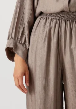 taupe knit-ted wijde broek noa