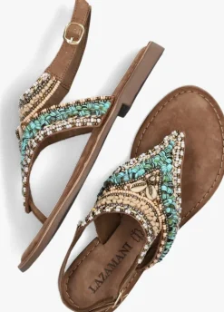 taupe lazamani sandalen 75.293