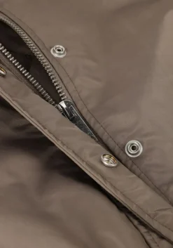 taupe my essential wardrobe jack helgamw short bomber jacket