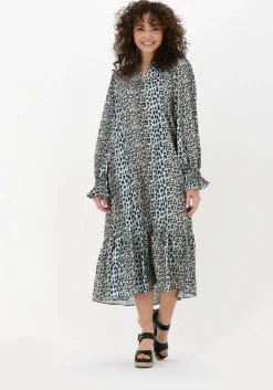 NOTES DU NORD midi jurk claire dress>DAMES Jurken