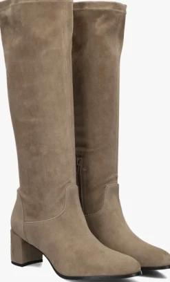 taupe notre-v hoge laarzen 8581