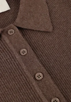 taupe notre-v trui nv-genny