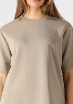 taupe notre-v t-shirt nv-fleta