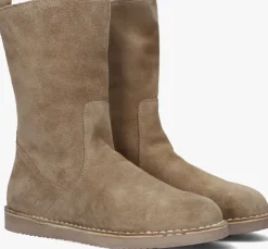 taupe notre-v vachtlaarzen 2204-01