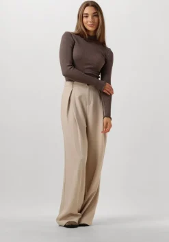 taupe rosemunde tops & t-shirts boston turtleneck w/ lurex