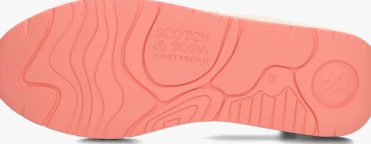 taupe scotch & soda lage sneakers celest 35