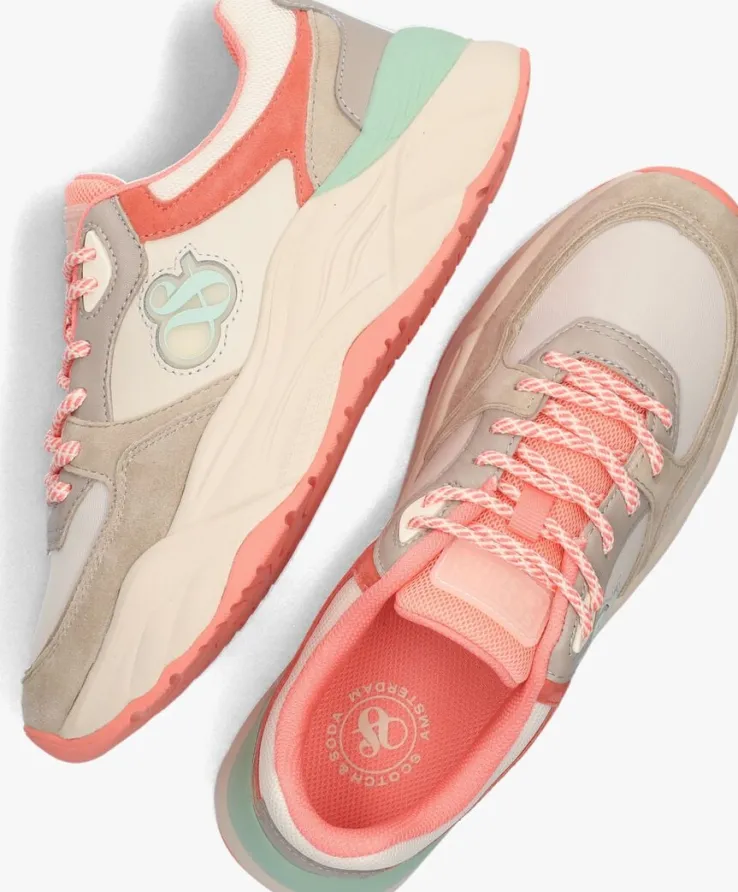 taupe scotch & soda lage sneakers celest 35